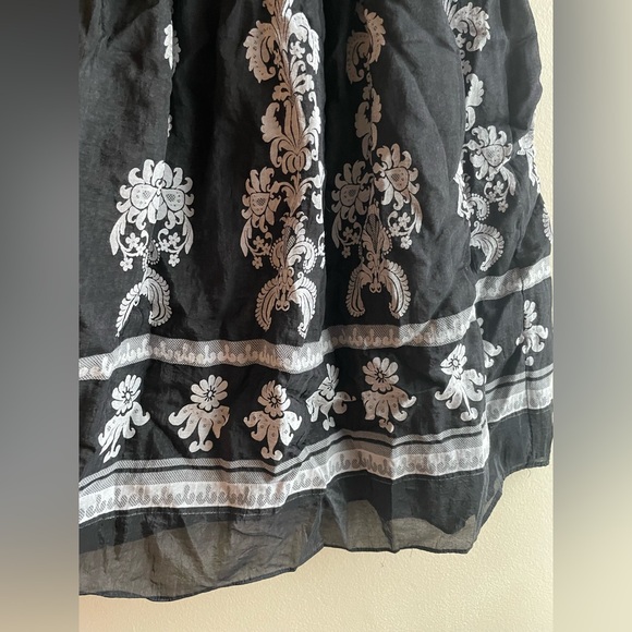 Laps Women Dress Black Gray Sleeveless S-M - Picture 2 of 9